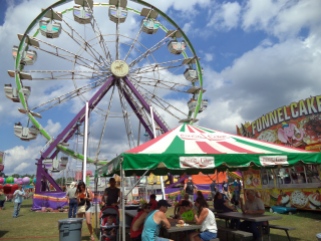 Polk Co. Fair Ferris Wheel
