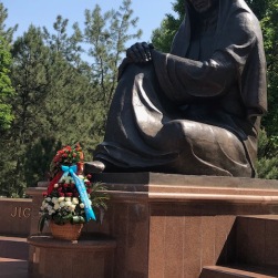 Tashkent Memorial to the fallen in World War II.