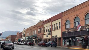 Broadway main street in Red Lodge