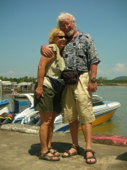 Lois and Gunter in Phuket, Thailand