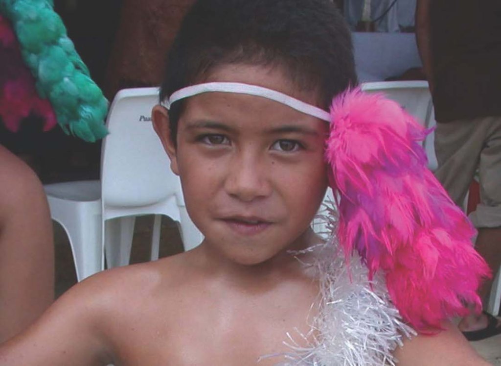 Boy dancer, Tonga