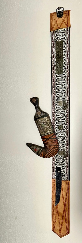 Belt, holster and dagger from Sana’a, Yemen